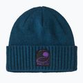 Зимна шапка Patagonia Brodeo Beanie pass it around: glacial blue