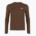 Мъжка трекинг блуза с дълъг ръкав Patagonia Cap Cool Daily Hut Tripper LS berm brown - light berm brown x-dye