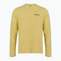 Мъжка блуза с дълъг ръкав  Patagonia Cap Cool Daily Boardshort Logo LS limestone yellow - Light Limestone yellow x-dye