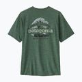 Мъжка тениска Patagonia Cap Cool Daily Great Waves canopy green - light canopy green x-dye 2