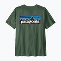 Мъжка тениска Patagonia P-6 Logo canopy green 2