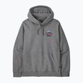Мъжки суитшърт Patagonia Great Waves Uprisal Hoody gravel heather 3