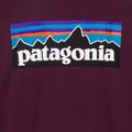 Мъжка блуза с дълъг ръкав  Patagonia P-6 Logo Responsibili berry fig 4
