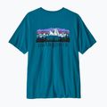 Мъжка тениска Patagonia Fitz Roy Foothills glacial blue 2