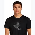 Мъжка тениска Icebreaker Merino 150 Tech Lite Skiing Yeti black 5