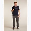 Мъжка тениска Icebreaker Merino 150 Tech Lite Mountain Pulse midnight navy 7