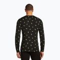 Мъжки термо ръкав Icebreaker Merino 200 Oasis Crewe Snow Day black/peridot/aop 3