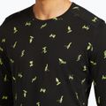 Мъжки термо ръкав Icebreaker Merino 200 Oasis Crewe Snow Day black/peridot/aop 6