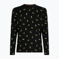 Мъжки термо ръкав Icebreaker Merino 200 Oasis Crewe Snow Day black/peridot/aop 8