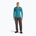 Мъжки Icebreaker Merino 200 Oasis Crewe Elevation Line топаз термален дълъг ръкав 2