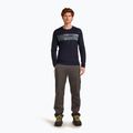 Мъжка термоактивна блуза icebreaker Merino 200 Oasis Crewe Elevation Line midnight navy 2