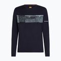 Мъжка термоактивна блуза icebreaker Merino 200 Oasis Crewe Elevation Line midnight navy 7