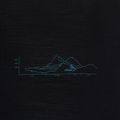 Мъжка тениска icebreaker Merino Blend 125 Cool-Lite Sphere Trail черна 3