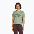 Дамска тениска icebreaker Merino 150 Tech Lite Crop The Climb seaglass