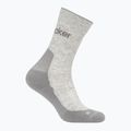 Дамски чорапи Icebreaker Merino Hike+ Light Crew blizzard heather/alloy