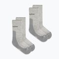 Дамски чорапи Icebreaker Merino Hike+ Light Crew 2 чифта blizzar hthr/alloy 6