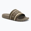 Мъжки чехли Napapijri NP0A4IQV dark olive 2
