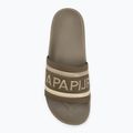 Мъжки чехли Napapijri NP0A4IQV dark olive 2 5