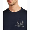 Мъжка тениска Icebreaker Merino 150 Tech Lite Peaceful Pass Tee midnight navy 5