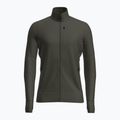 Мъжки суитшърт за трекинг Icebreaker Merino 260 Quantum IV LS Zip dark loden