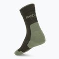 Мъжки чорапи Icebreaker Merino Hike+ Light Crew dark loden/lichen 2