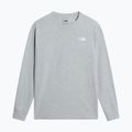 Мъжка трекинг блуза с дълъг ръкав The North Face Evolution Simple Dome Regular LS Tee tnf pale grey heather 4