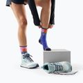 Дамски чорапи Smartwool Hike Mountain Sunrise Print Crew deep navy 7