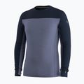 Мъжки термоактивен суитшърт Smartwool Classic Thermal Merino Base Layer Colorblock Crew Boxed deep navy/nightfall 3