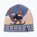 Детска зимна шапка Smartwool Reversible Art Beanie nightfall blue
