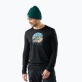 Мъжка блуза с дълъг ръкав  Smartwool First Chair Pursuit Active LS black