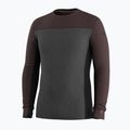 Мъжки термоактивен суитшърт Smartwool Classic Thermal Merino Base Layer Colorblock Crew Boxed mink/charcoal 3