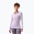 Дамски термоактивен суитшърт Smartwool Classic Thermal Merino Base Layer 1/4 Zip Boxed lavender sky heather