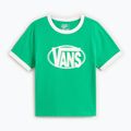 Дамска тениска Vans Center Chest Ringer Tee vivid verdant