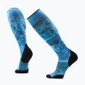 Скиорски чорапи Smartwool Ski Targeted Cushion Storm Peak Print OTC nightfall blue