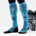 Скиорски чорапи Smartwool Ski Targeted Cushion Storm Peak Print OTC nightfall blue 2