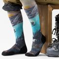 Скиорски чорапи Smartwool Ski Targeted Cushion Winter Phase Print OTC purple dawn 2