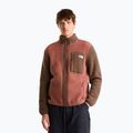 Мъжки поларен суитшърт The North Face Yumiori Full Zip copper silt/smo