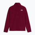 Дамски поларен суитшърт The North Face Glacier Fleece 1/4 Zip burgundy crush 5