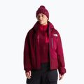 Дамско скиорско яке The North Face Powstar burgundy crush 4