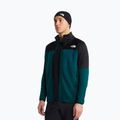 Мъжки суитшърт за трекинг The North Face Polartec Powergrid Stormgap pacific teal/tnf black 4