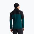 Мъжки суитшърт за трекинг The North Face Polartec Powergrid Stormgap pacific teal/tnf black 3