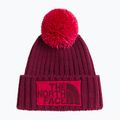 Зимна шапка The North Face Heritage Ski Tuke burgundy crush