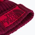 Зимна шапка The North Face Heritage Ski Tuke burgundy crush 2