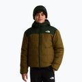 Детско ватирано яке The North Face Reversible Shasta FZ Hooded caraway seed/bo