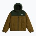 Детско ватирано яке The North Face Reversible Shasta FZ Hooded caraway seed/bo 6