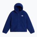 Детско ватирано яке The North Face Reversible Shasta FZ Hooded active blue/bol 8