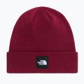 Зимна шапка The North Face Dock Worker Recycled Beanie burgundy crush