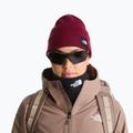 Зимна шапка The North Face Dock Worker Recycled Beanie burgundy crush 3