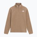 Дамски поларен суитшърт The North Face Glacier Fleece 1/4 Zip garnet 4