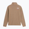 Дамски поларен суитшърт The North Face Glacier Fleece 1/4 Zip garnet 5